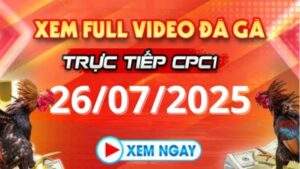 Xem lại video đá gà CPC1 ngày 26_07_2025 tại Daga88