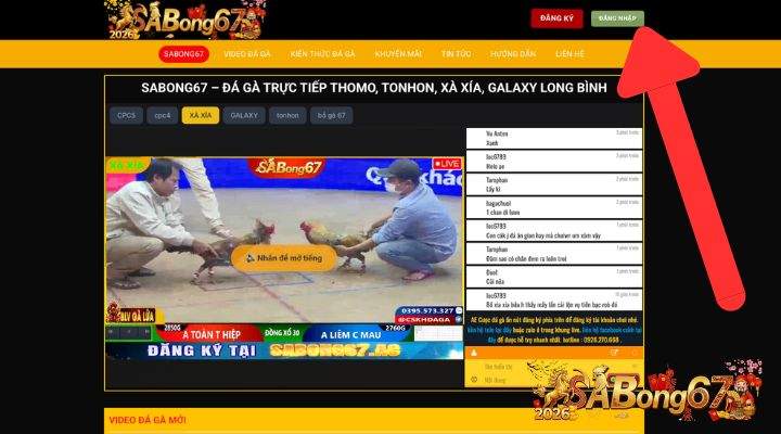 Truy cập SABONG67 qua đường link chính thức