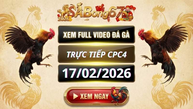 Xem Lại Video Đá Gà CPC4 Trực Tiếp Ngày 17/02/2026